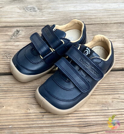 Bar3foot M-Ohio Leather Navy Blue