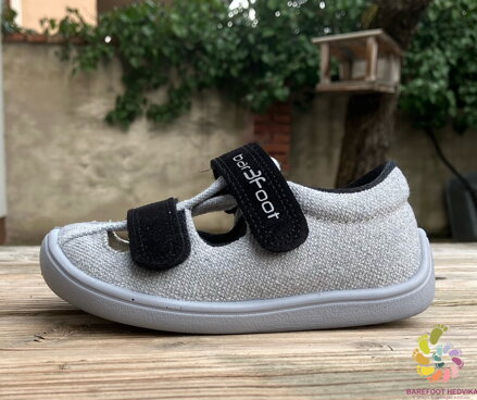 Bar3foot Elf Sandal Grey