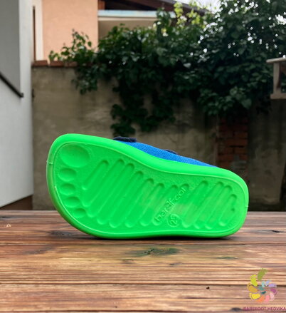 Bar3foot Elf Sandal Blue