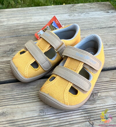 Bar3foot Elf Sandal Honey Yellow