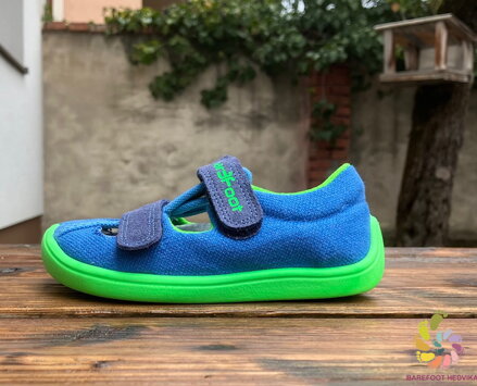 Bar3foot Elf Sandal Blue
