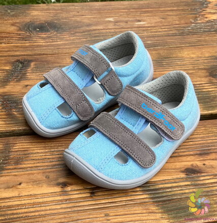 Bar3foot Elf Sandal Light Blue