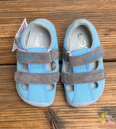 Bar3foot Elf Sandal Light Blue