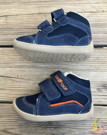 Bar3foot Elf Utah Wooly Navy Blue zimné