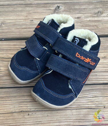 Bar3foot Elf Utah Wooly Navy Blue zimné