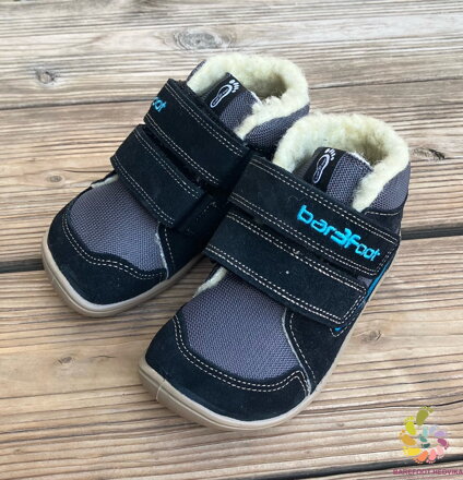 Bar3foot Elf Utah Wooly Black zimné