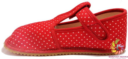 Barefoot slippers Beda slim dots