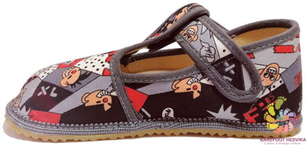 Barefoot slippers Beda Slim comics