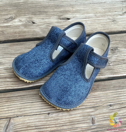 Beda papuče Grey Denim 