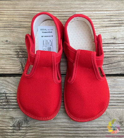 Beda papuče Just Red