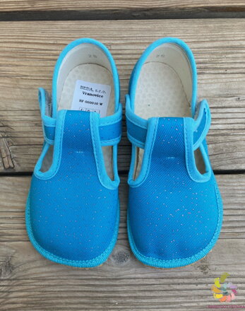 Beda papuče Turquoise Shine 