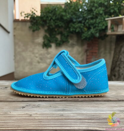 Beda papuče Turquoise Shine 