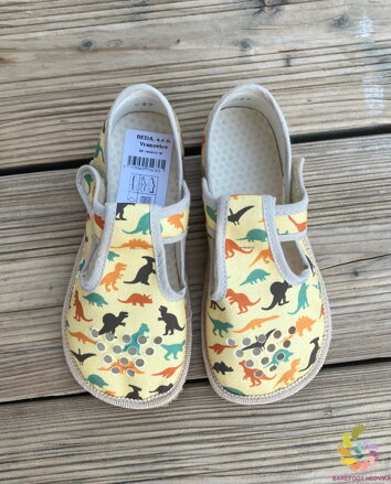 Beda slippers Dinosaurs (with openings)