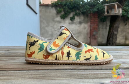 Beda slippers Dinosaurs (with openings)