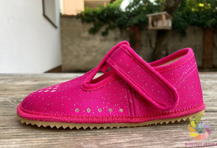 Beda papuče Pink Shine (perforované)