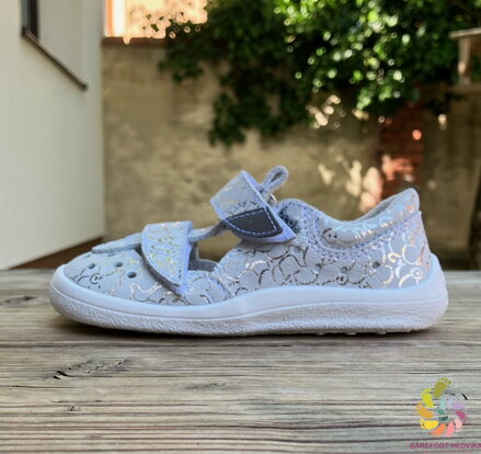 Beda sandals Silver Shine