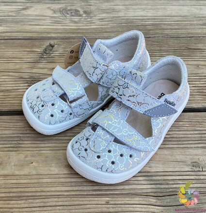 Beda sandals Silver Shine