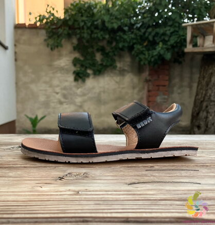 Beda sandálky Playful Black