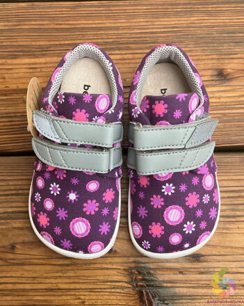 Beda sneakers Violet Flower (reinforced heel)