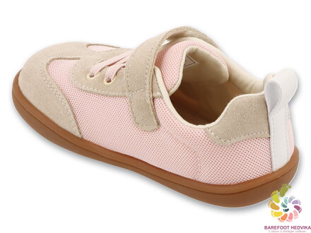Befado Barefoot sneakers 004X010 Pink / Beige