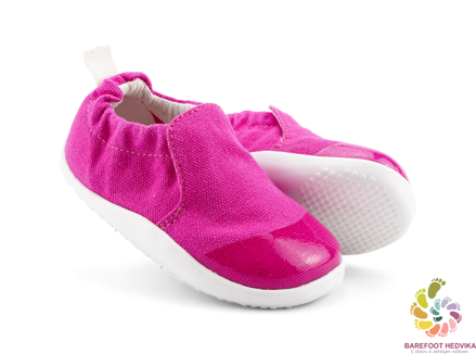 Barefoot prewalkers slippers Bobux Xplorer Scamp Fuchsia