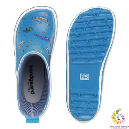 Bundgaard Charly High Rubber Boots Sea Animals