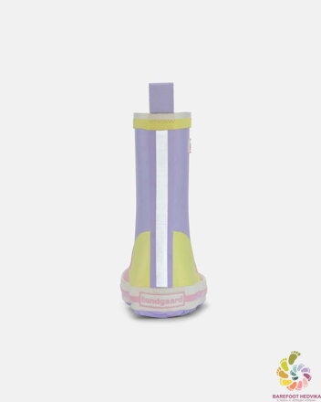 Bundgaard Charly High Rubber Boots Lilac Multiprint