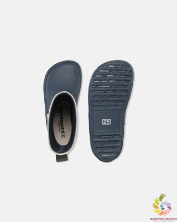 Bundgaard Charly High Rubber Boots Navy Multicolor