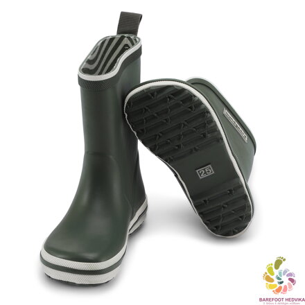 Bundgaard Charly High Rubber Boots Army 2