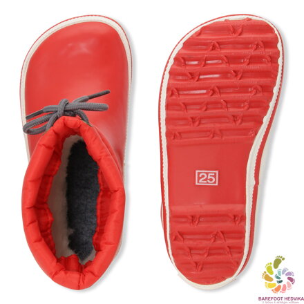 Bundgaard Cirro High Rubber Boots Winter Red