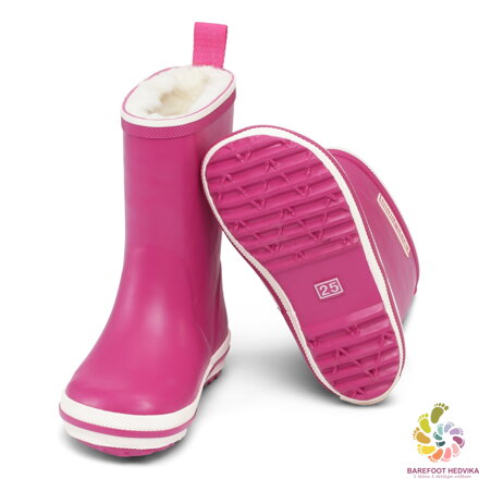 Bundgaard Classic Rubber Boots Winter Raspberry