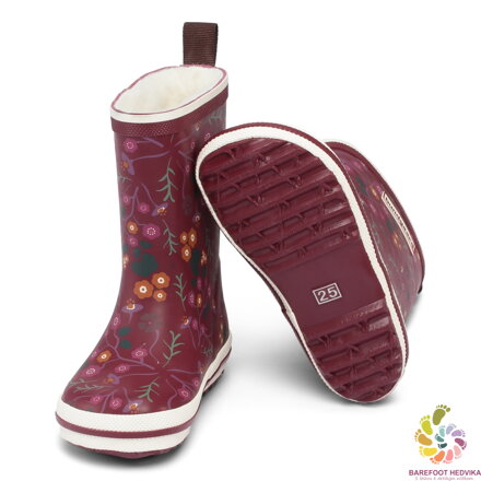 Bundgaard Classic Rubber Boots Winter Flower 