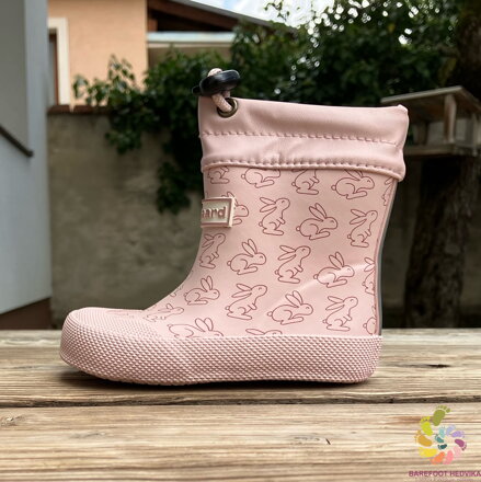 Bundgaard Cover Rubber Boots Rabbit Old Rose