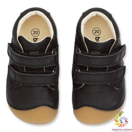 Barefoot shoes Bundgaard Petit Velcro Black