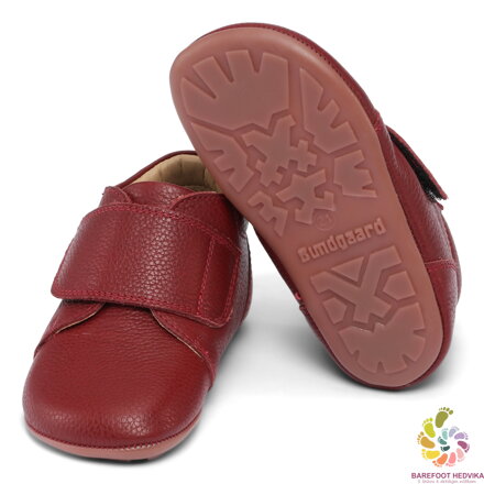 Barefoot prewalkers shoes Bundgaard Tannu Dark Red