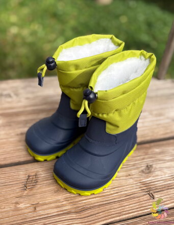Crave Snehule Snowstorm Navy / Lime