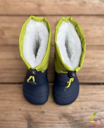 Crave Snehule Snowstorm Navy / Lime