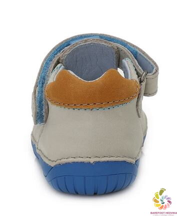 Barefoot sandals DD Step Grey 070-698A