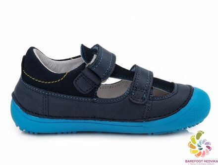 Barefoot sandals DD Step Royal Blue 063-237