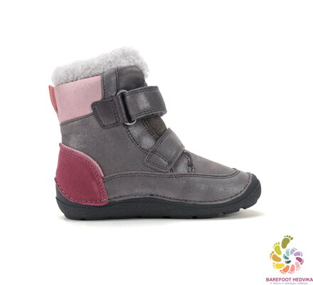 D.D. Step W116-62185DW Metallic Grey zimné (vlna)