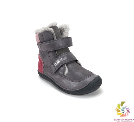 D.D. Step W116-62185DW Metallic Grey zimné (vlna)