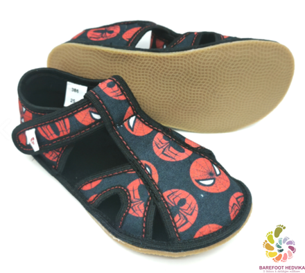 EF Barefoot slippers 386 Red Spider