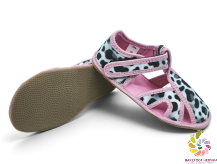 EF Barefoot papuče 386 Panterka