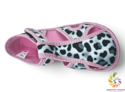 EF Barefoot papuče 386 Panterka