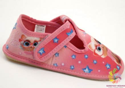 EF Barefoot papuče 395 Kitty