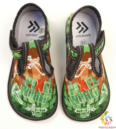 EF Barefoot papuče 395 Pixel World