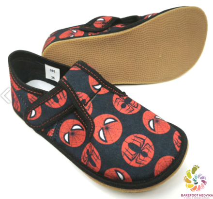 EF Barefoot papuče 395 Red Spider