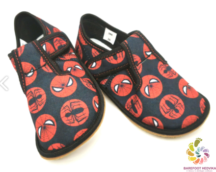 EF Barefoot papuče 395 Red Spider