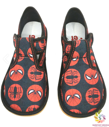 EF Barefoot papuče 395 Red Spider