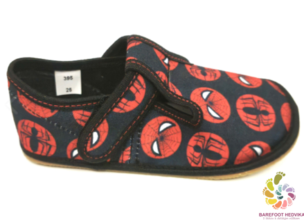 EF Barefoot papuče 395 Red Spider